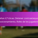 Tiros Libres Indirectos: Configuraciones creativas, Roles de jugadores, Opciones de anotación ofensiva