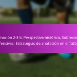 Formación 3-4-3: Presión alta, Amplitud en ataque, Goleo en el fútbol