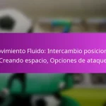 Disparadores de presión: Iniciando ataques, Movimiento del jugador, Oportunidades de puntuación